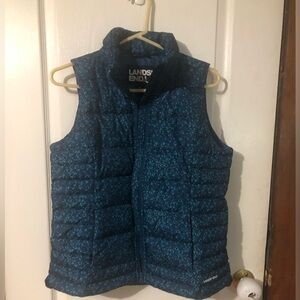 NWT Lands' End down puffer best